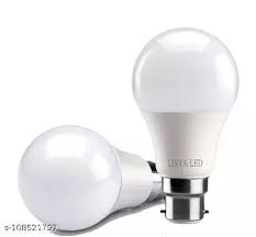 LIVYA LED BULB 9 WATT 1 YEAR WARRANTY DAY COOL LIGHT (6 BULBS BOX)
