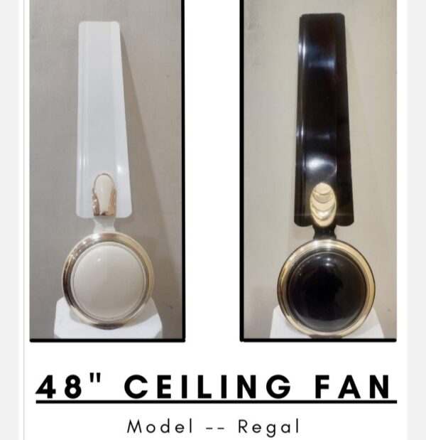 REGAL 1200MM CEILING FAN WITH 1 YEAR WARRANTY