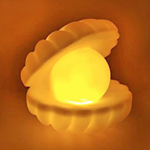 Pearl Shell Night Lamp Decorate Desk Lights