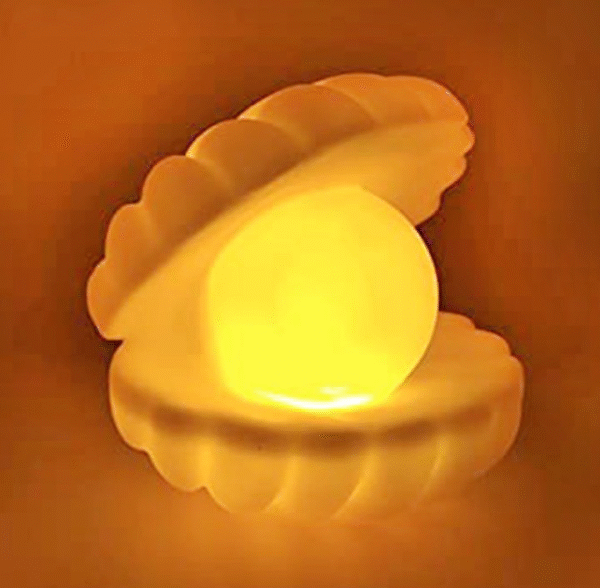 Pearl Shell Night Lamp Decorate Desk Lights